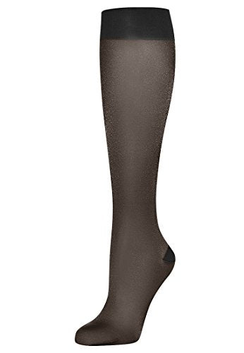 Wolford Women's Knee Highs Pure Energy 30 Leg Vitalizer, 30 Denier, Black (Black 7005), Small on Sale